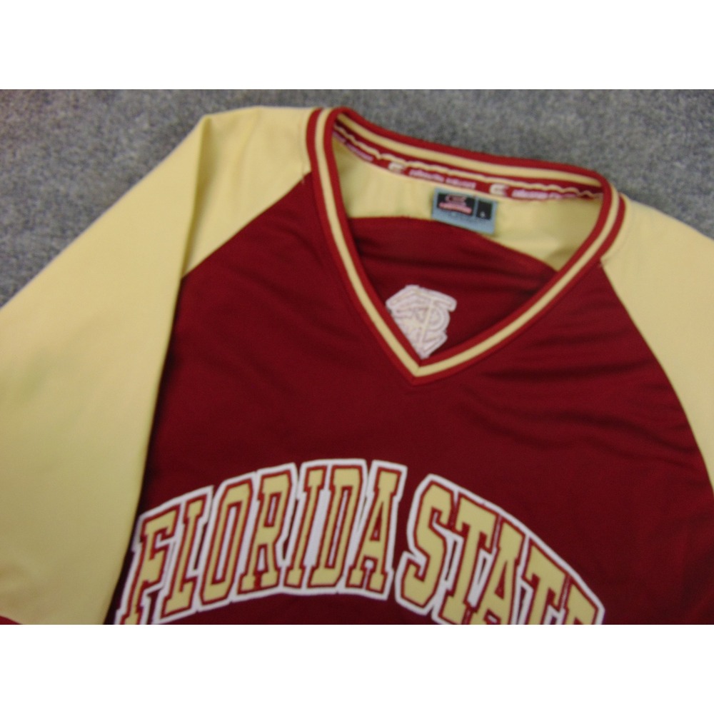 Florida‎ State Shirt Mens Large Garnet Gold Colosseum Athletics Seminoles